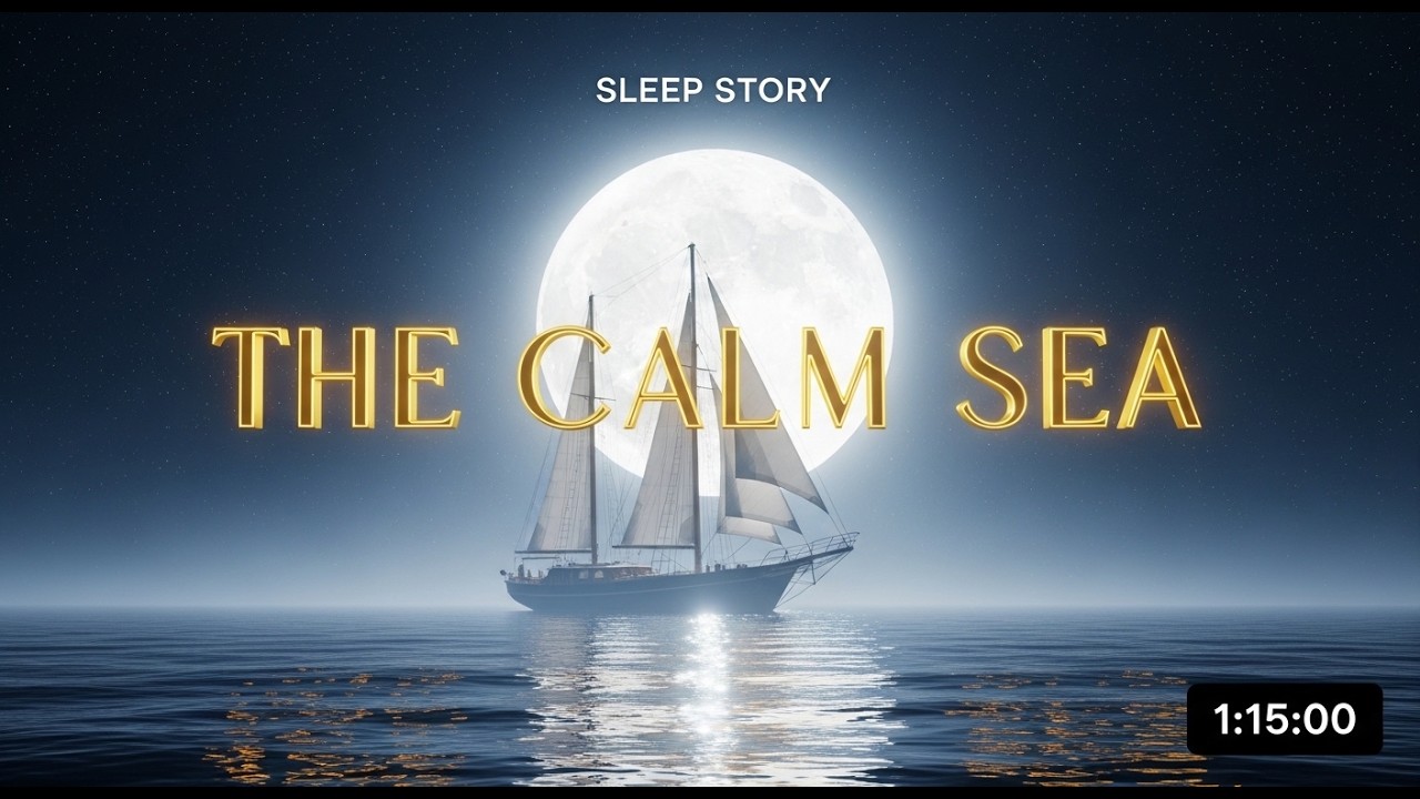 A Calm Night on a Sailboat in the Open Sea #sleep #bedtime #storytime #calm #deep #night