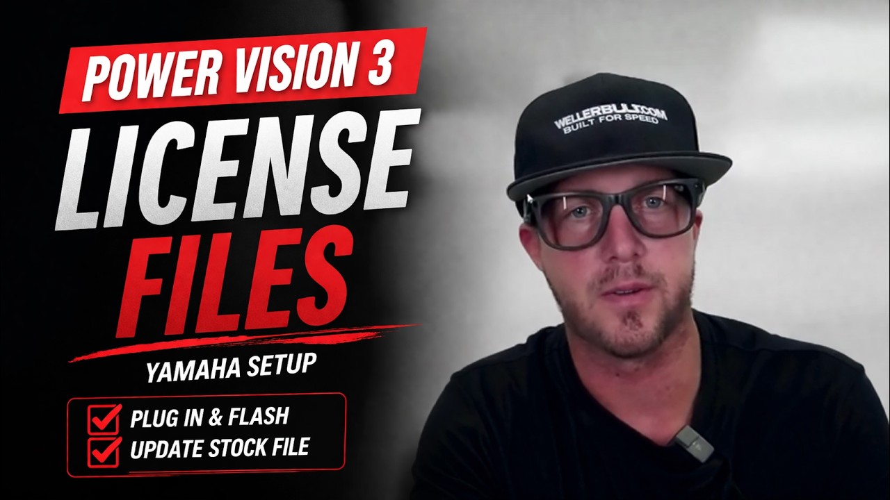 Adding Yamaha License Files for Dynojet Power Vision 3 🚀