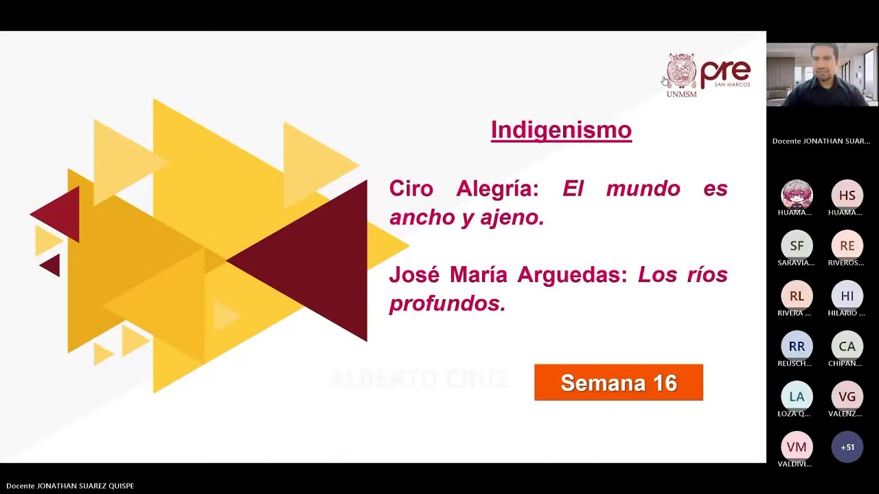 Literatura - Semana 16 - Pre San Marcos Ciclo 2025-II (Nuevo Ciclo)