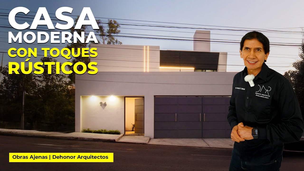 CASA MODERNA CON TOQUES RÚSTICOS | Obras Ajenas | Dehonor Arquitectos