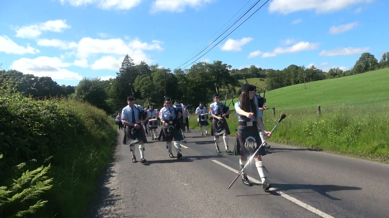 Plumbridge Pipe Band @ Plumbridge Orange Service 2024
