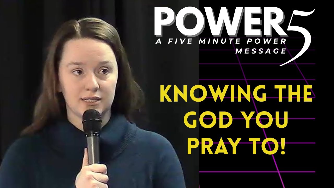 KNOWING THE GOD YOU PRAY TO !