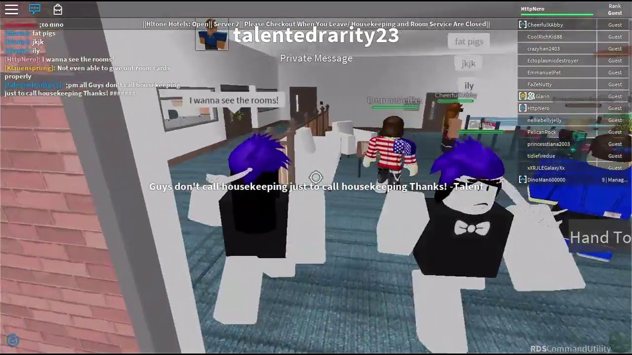 Roblox | The Hilton Hotel V1!