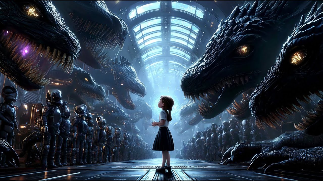 Aliens Freeze in Shock as a Human Child Kisses the Most Fearsome Beast in the GaHFY | HFY Full Story