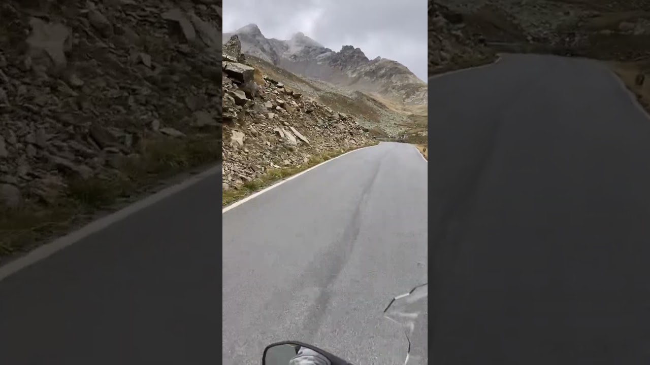 Arrivo al Passo Gavia