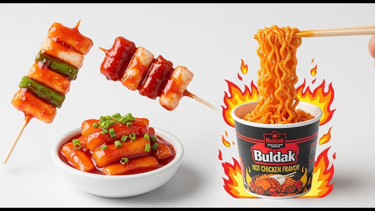 Miniature Buldak Ramen & Japanese Chicken Karaage ASMR Cooking | Mini Foods