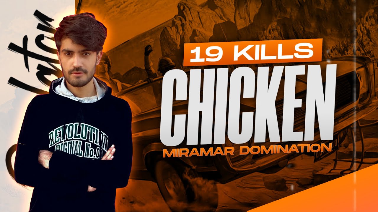 19 Kills Chicken In Tournament - Miramar The Best Competitive Map - Team Portal