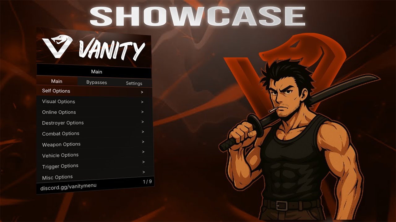 FiveM Vanity Menu Showcase (Ham Executor) | Cage Service