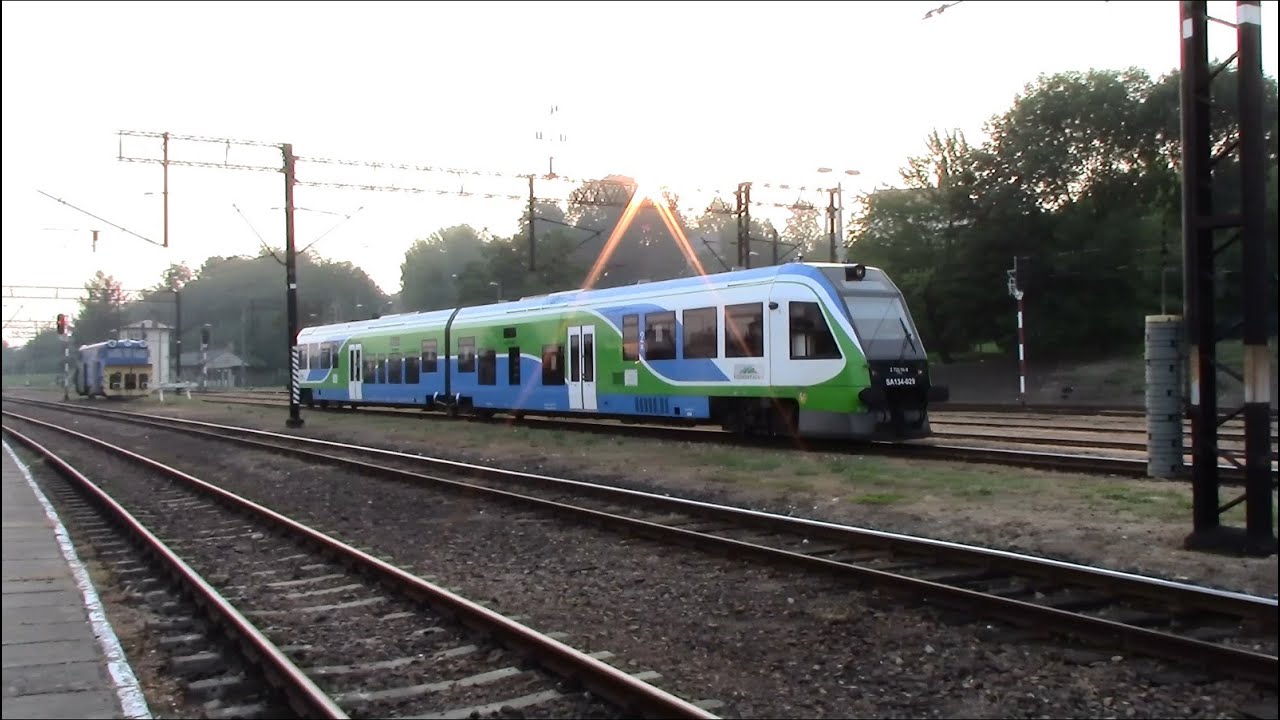 SA134-029 na początku kursu Jasło - Komańcza