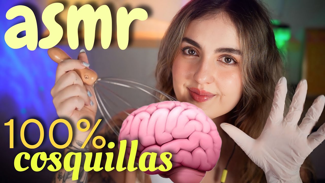 ASMR Para sentir COSQUILLAS CEREBRALES 🧠 Ale ASMR 💤😴