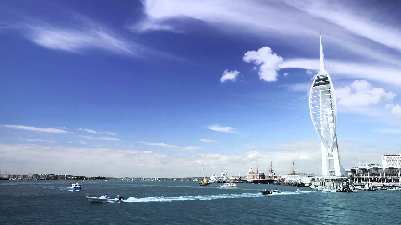 Spinnaker Tower Timelapse - Shot at Spice Island, Portsmouth.