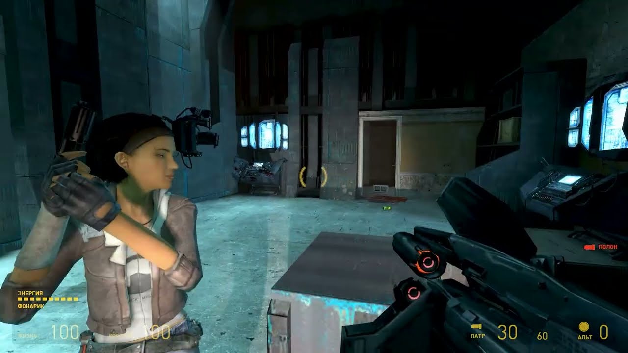 Прохождение Half Life 2 episode 1. Часть 3. Без Комментариев 4k