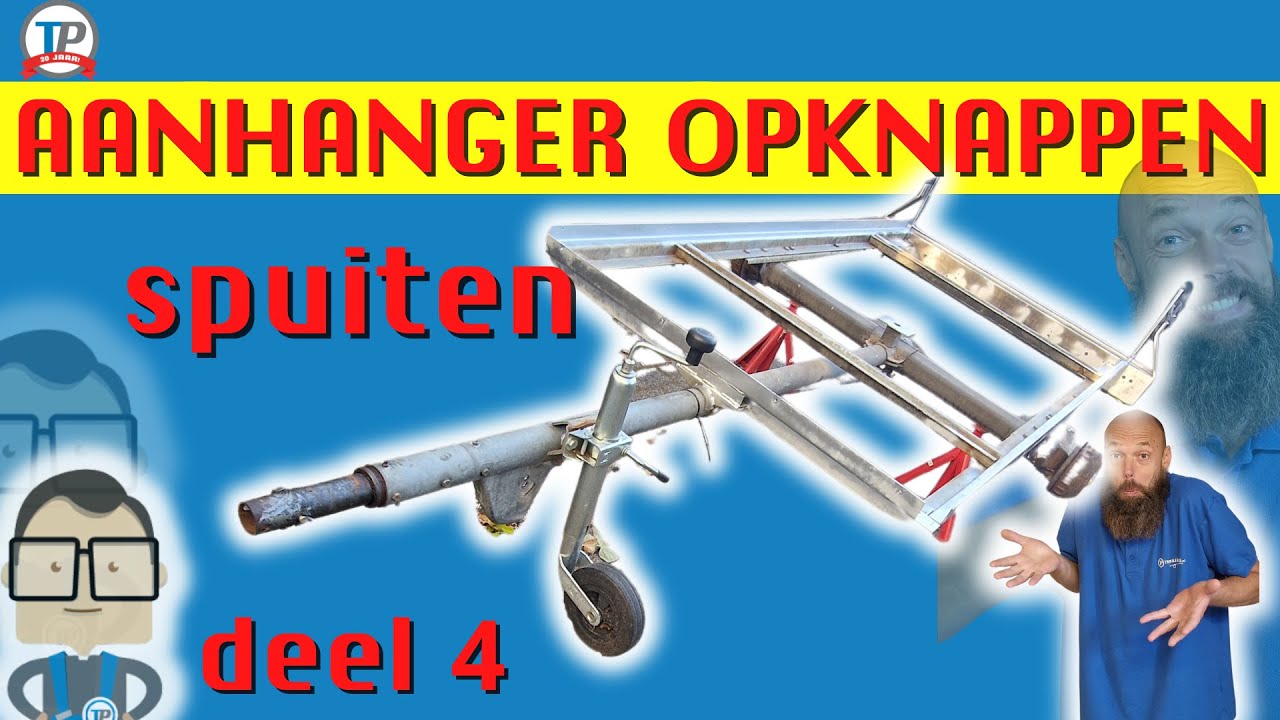 Deze Aanhanger Was Rijp Voor De Sloop, Bezoek de grootste spuiterij van Europa,