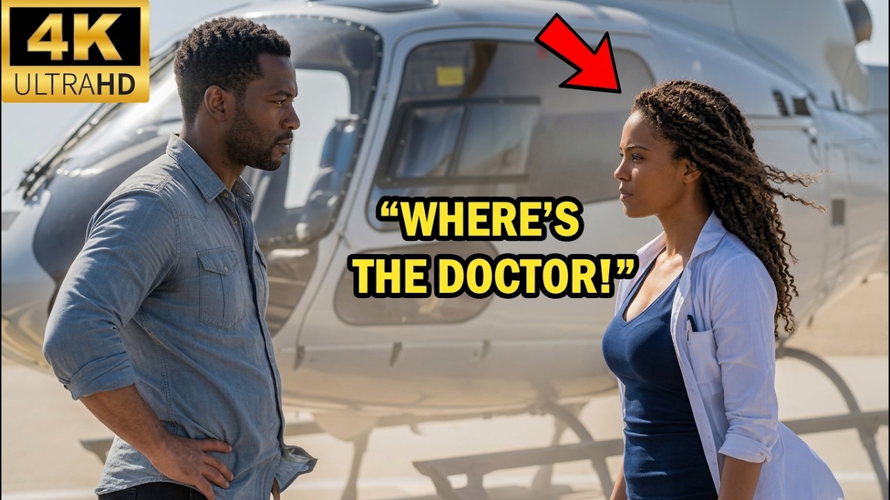 Black Single Dad Was Fired Walking Home—Til Two Helicopters Landed Shouting “Where’s the Doctor!”