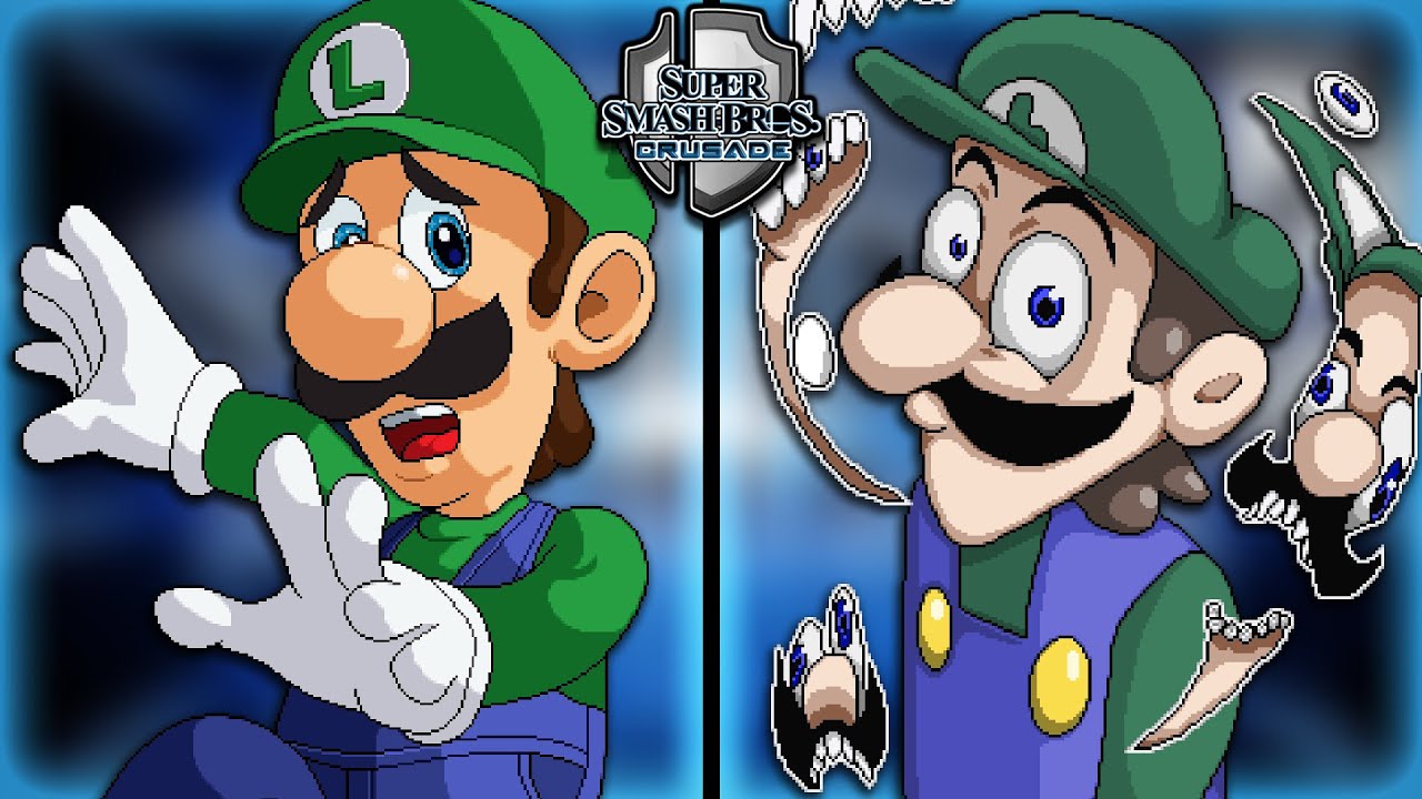 Super Smash Bros. Crusade | Luigi VS Weegee