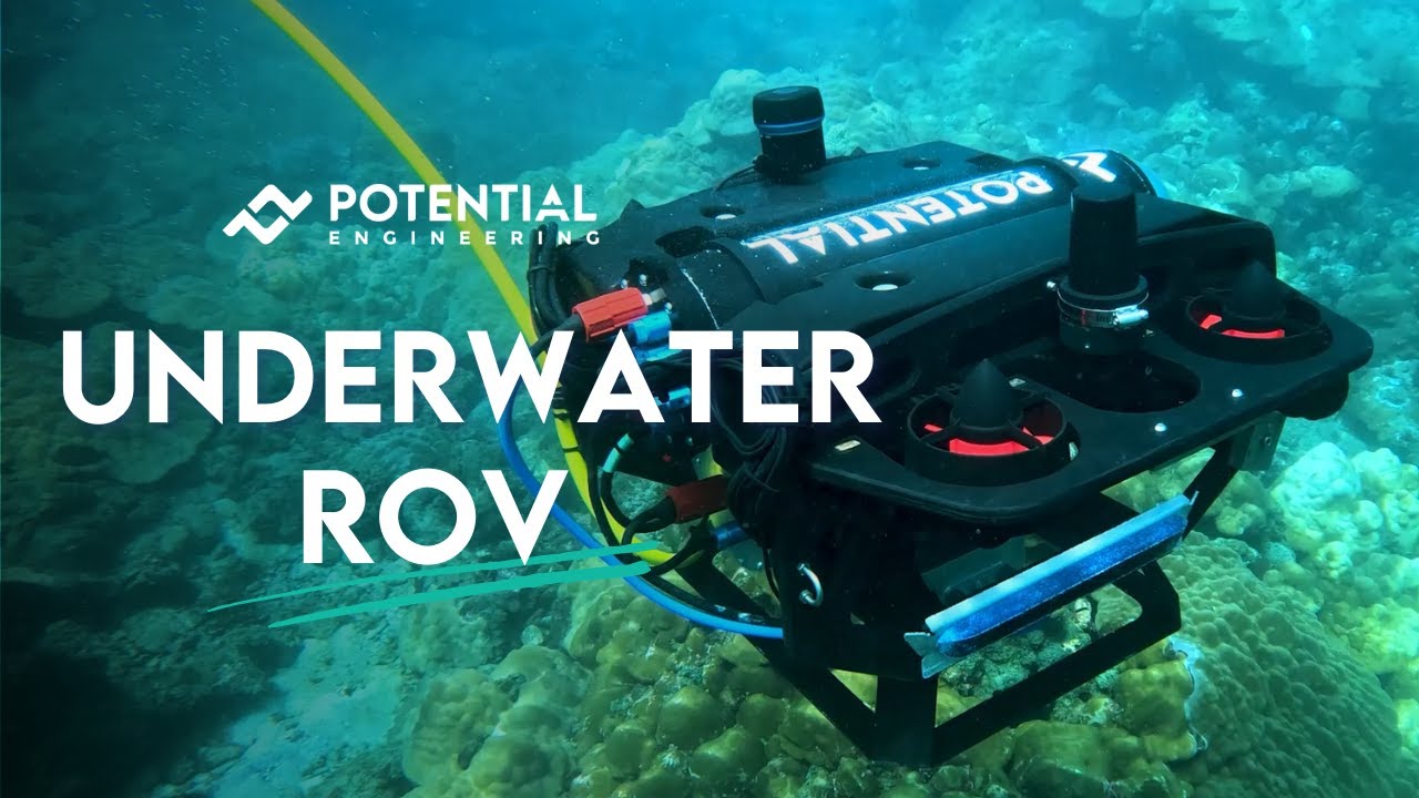 Potential Underwater ROV | Underwater Inspection, Survey & Maintenance Robot | Potential Engineering
