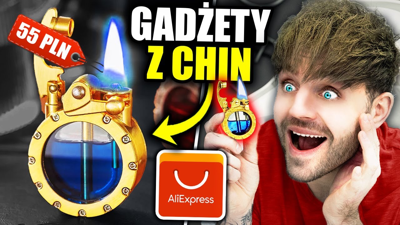 Testuje miniaturowe GADŻETY z Chin! *wyjątkowa zapalniczka*