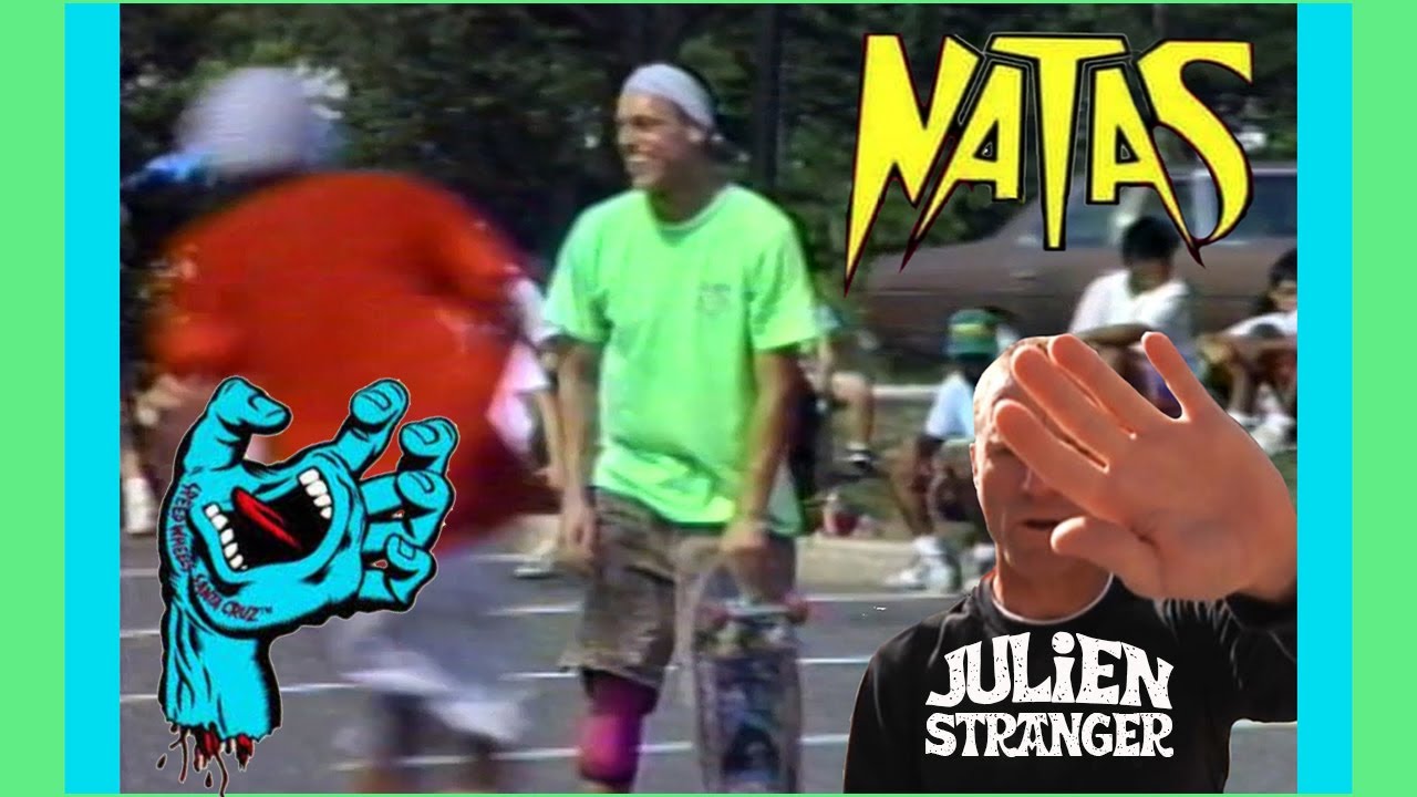 NATAS KAUPAS JULIEN STRANGER 1989 SKATE SESSION THE RAW FOOTY