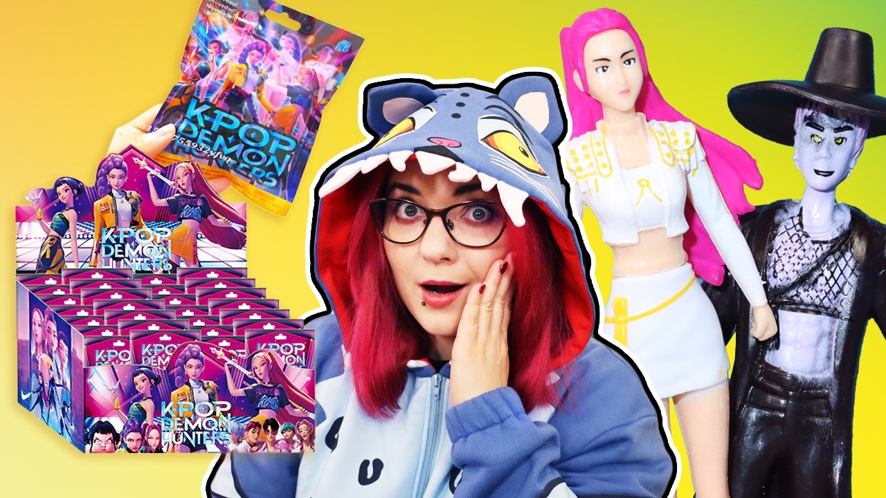 KPOP Demon Hunters z CHIŃCZYKA 💩 Saszetki Niespodzianki