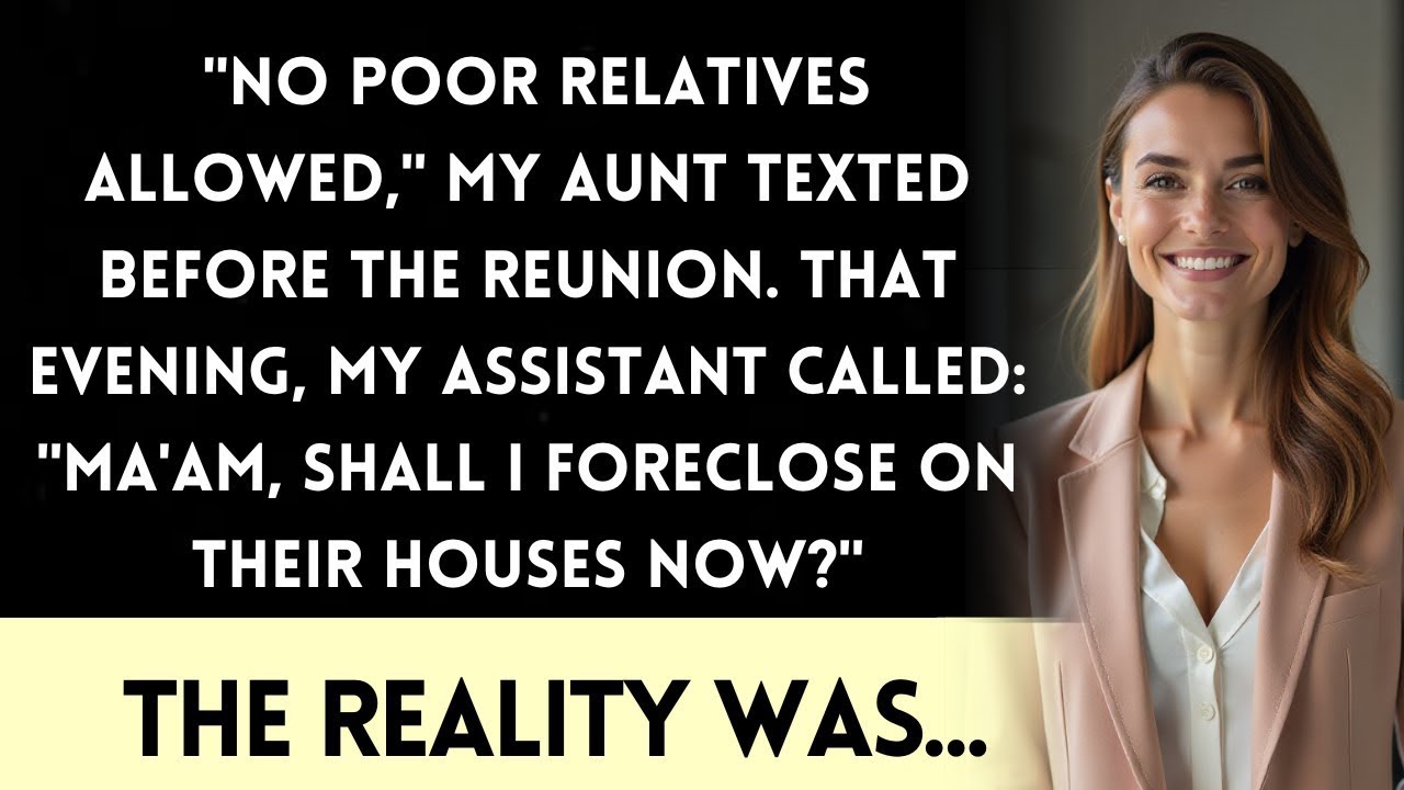 My Family Banned Me From The Reunion For Being 