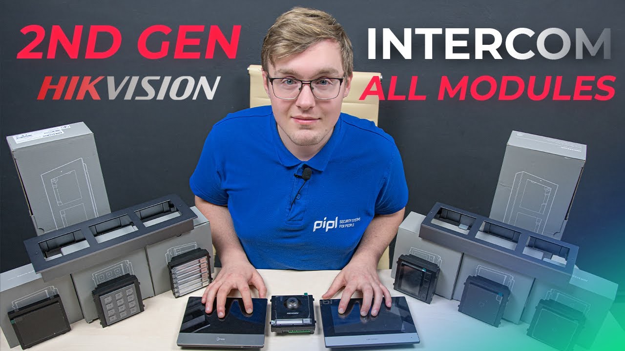 All Modules Review & Setup in Hikvision 2ND Generation Modular Intercom System