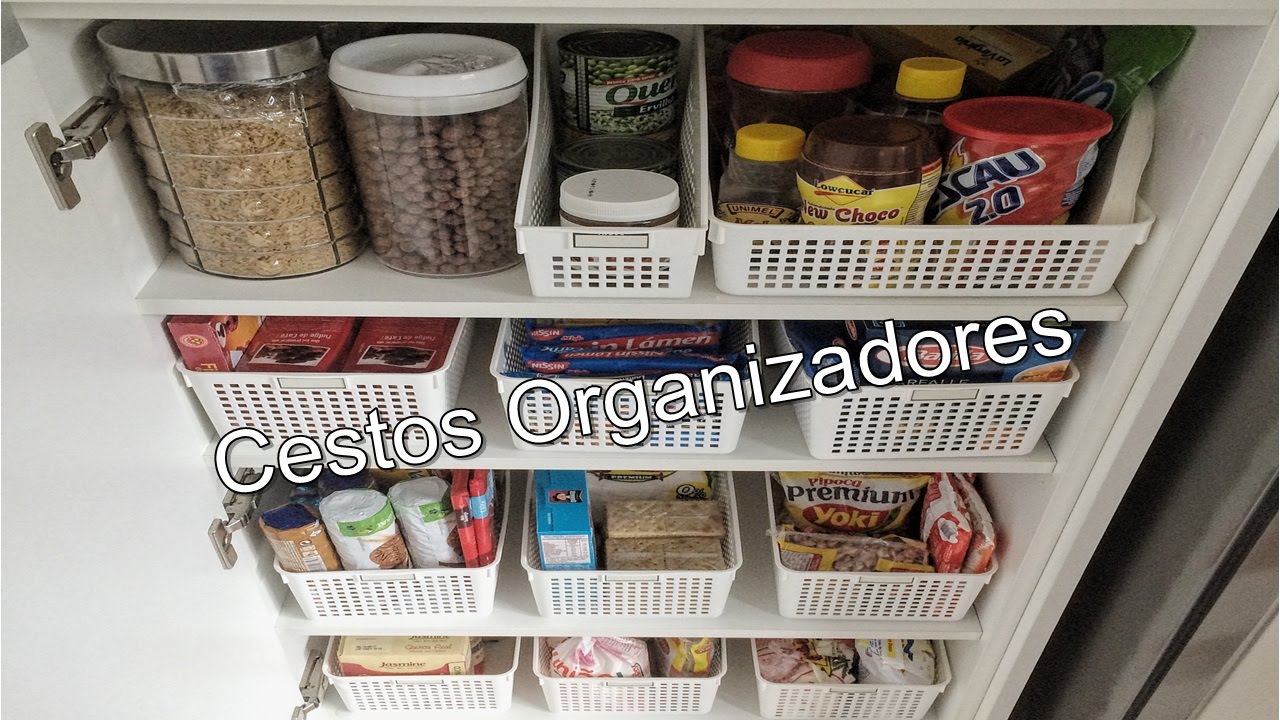 Cestos Organizadores para Despensa