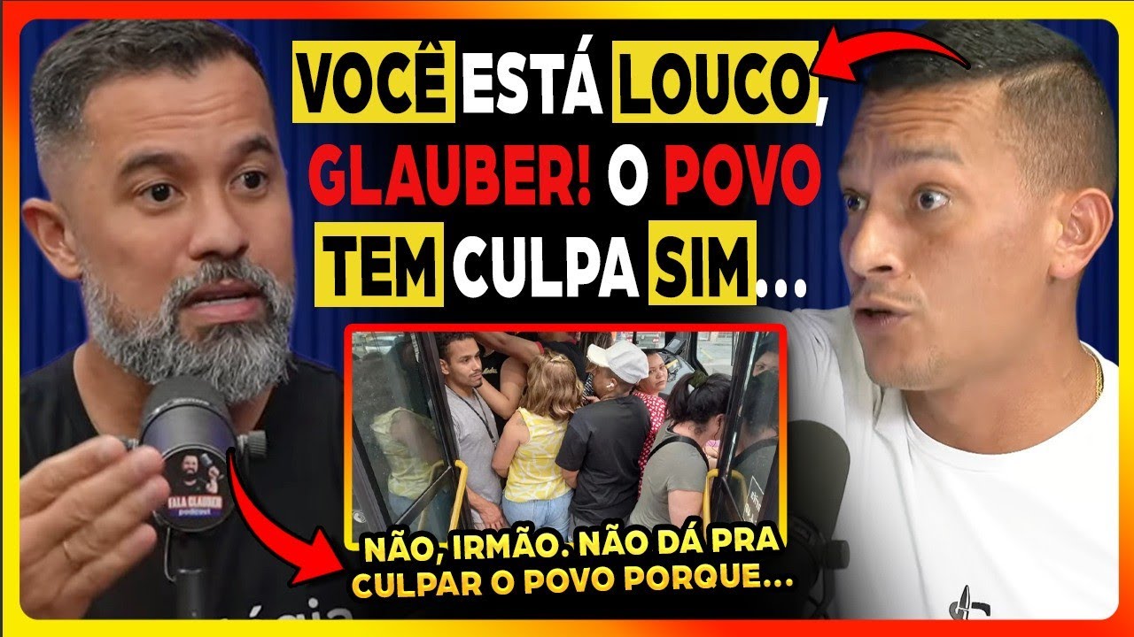 CLIMA ESQUENTA entre SD CORR&Ecirc;A e GLAUBER e DEBATE sai do CONTROLE | Fala Glauber