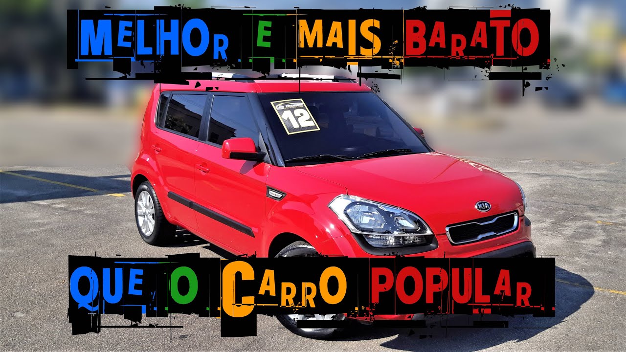 Analisando o Kia Soul 2012 mais barato que o carro popular