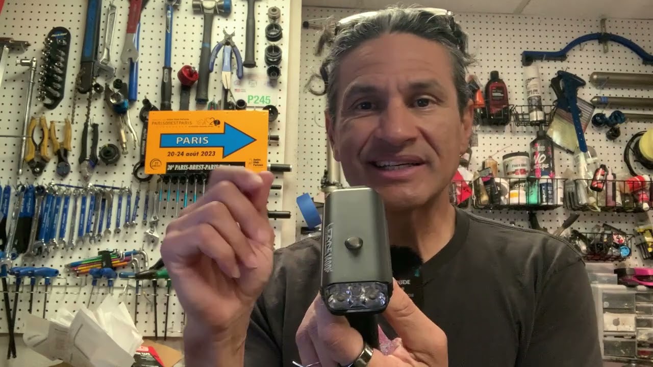 Lezyne 1400+ Headlight unboxing - choice for a 600km (375 mi) Brevet 8k/26,000 ft (Video #997)
