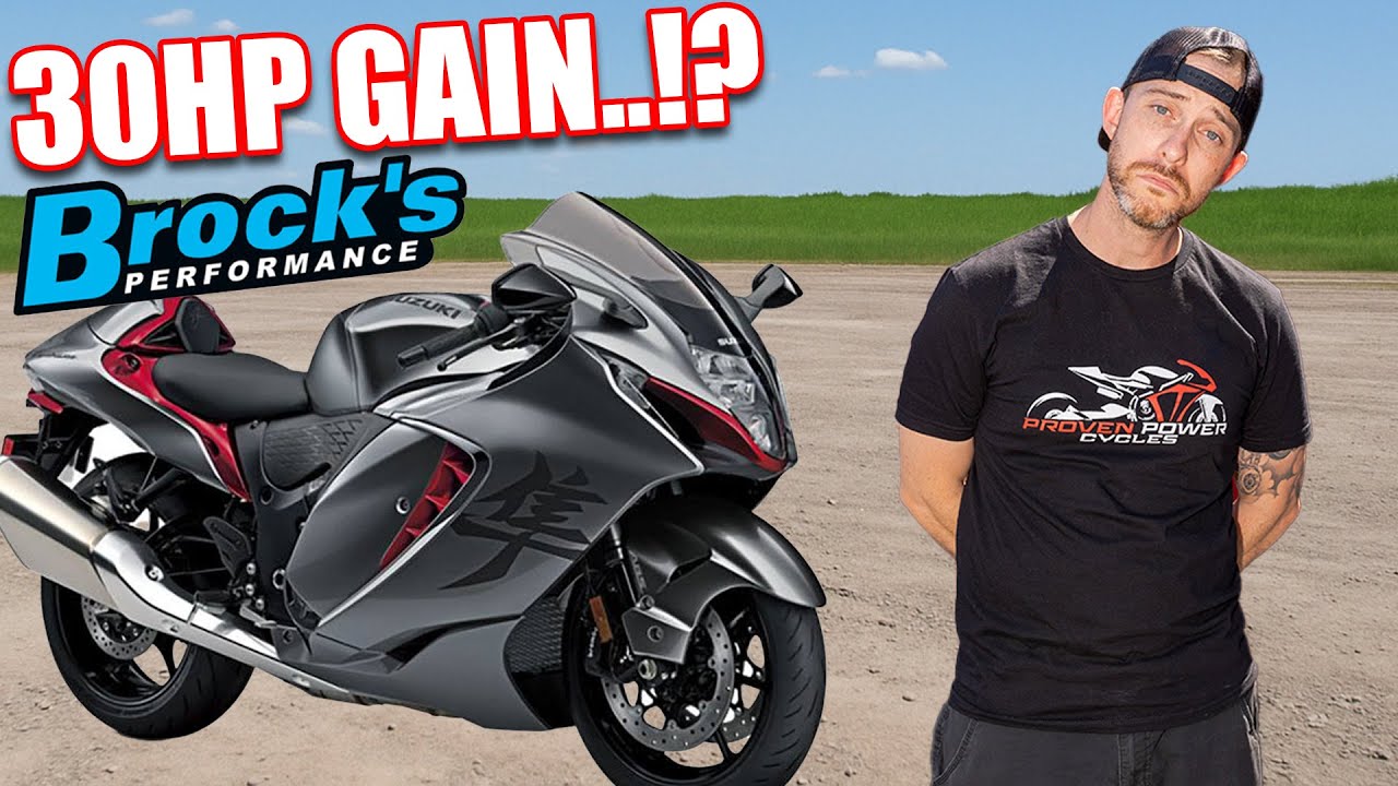 2024 Suzuki Hayabusa with Brocks Cams and Yoshimura AT2 Exhaust System