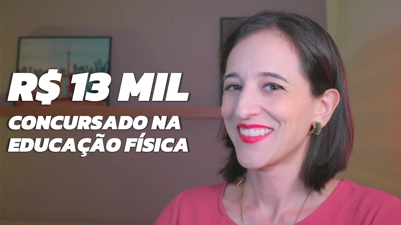 Educação Física BACHARELADO: concursos públicos e salários de até 13 MIL REAIS