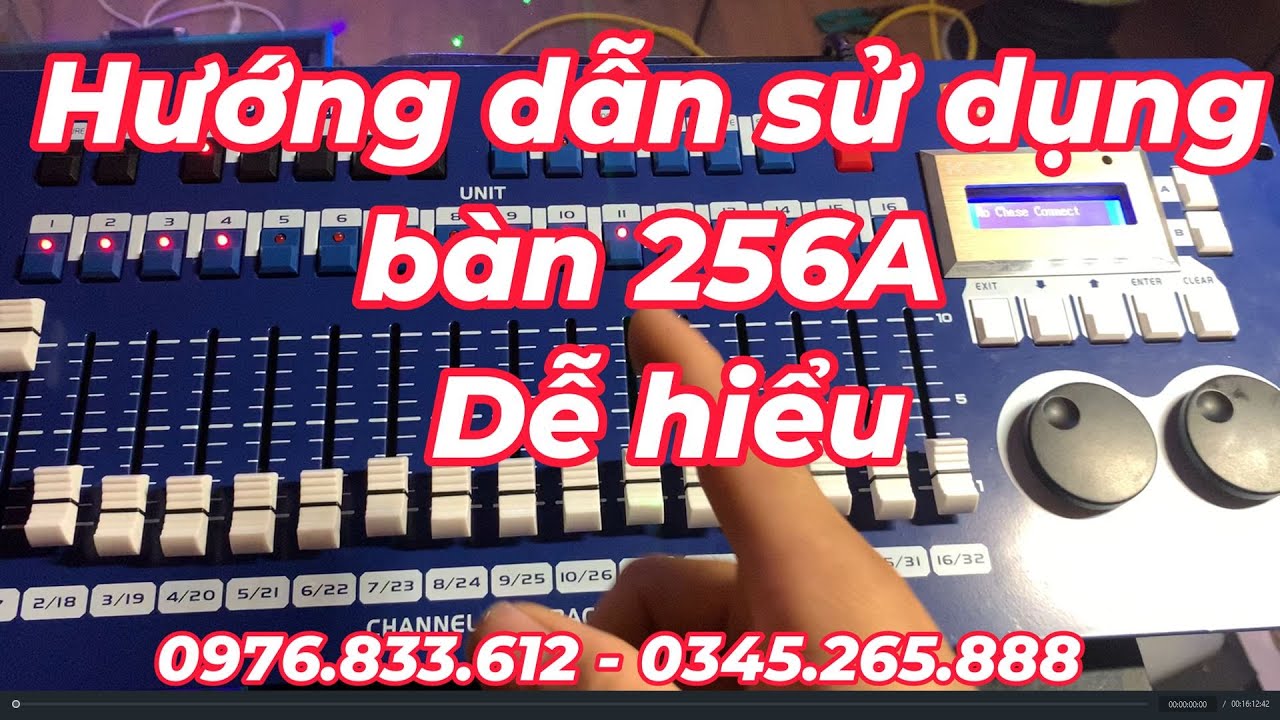 Hướng dẫn sử dụng bàn kingkong 256A dễ hiểu