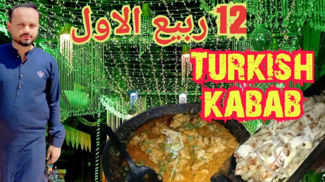 Eid Milad 12 Rabiullawal in Punjab❤️||Makhni Karahi Reshmi Kabab 😋