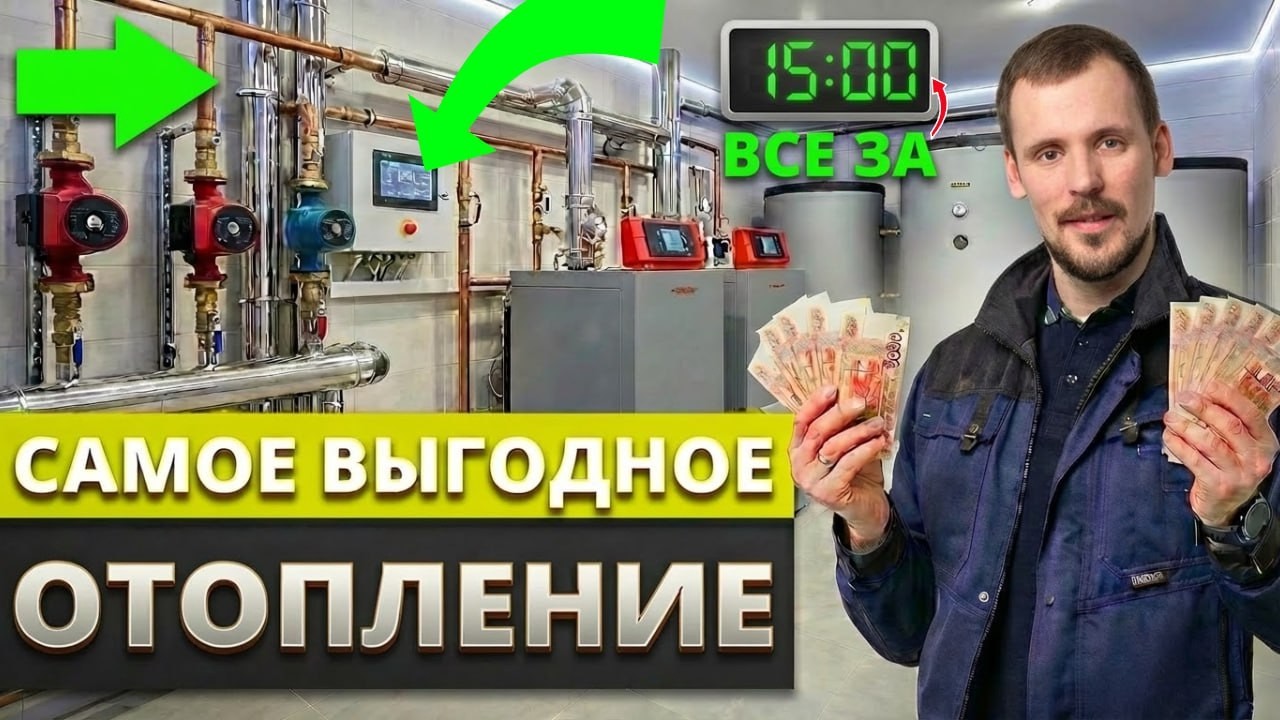 ВСЕ про ОТОПЛЕНИЕ частного дома / Какое выгодное и дешевое отопление выбрать в 2026 году