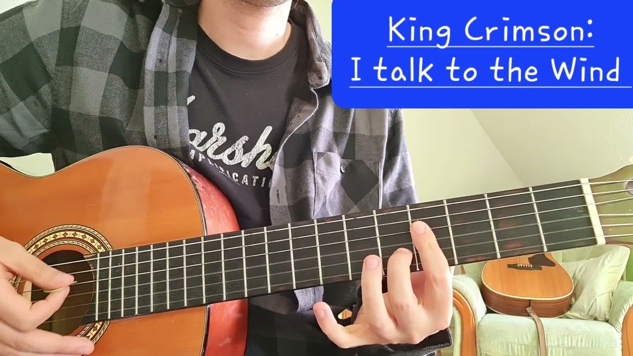 King Crimson - I talk to the Wind | Easy Guitar Lesson | #kingcrimson #greglake #progressiverock