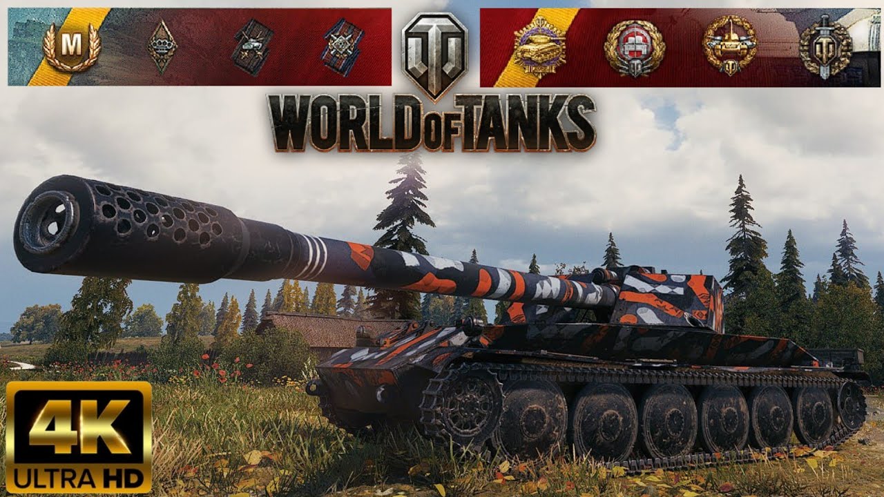 Rhm.-Borsig Waffentrager - Malinovka map - 10 kills - 5,6k damage World of Tanks replay 4K