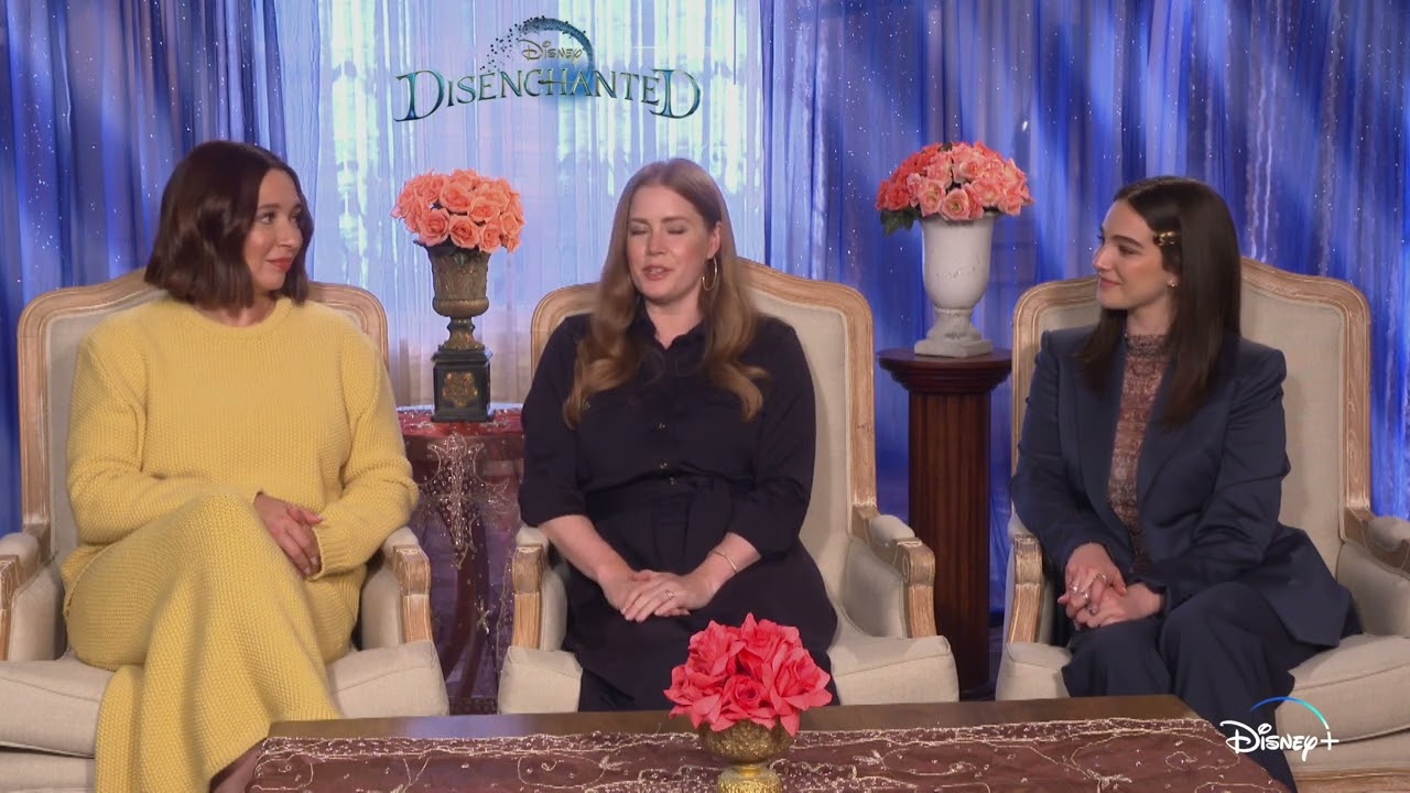 DISNEY  DISENCHANTED Cast Interviews