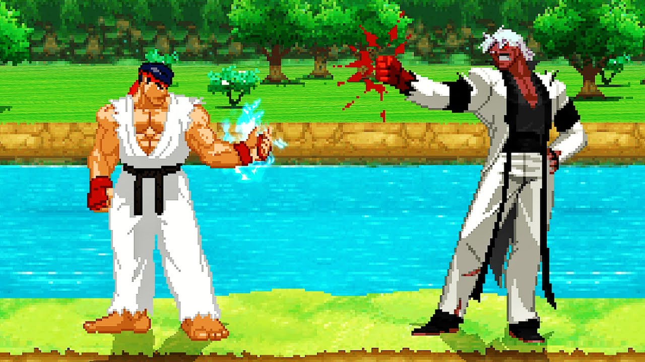 Ryu Mushin Vs. God Rugal - The Humble Warrior