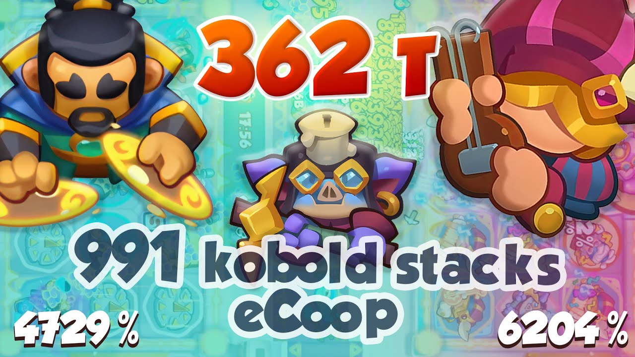 991 KOBOLD Stacks goes Nuts 362 TRILLIONS - eCOOP - RUSH ROYALE