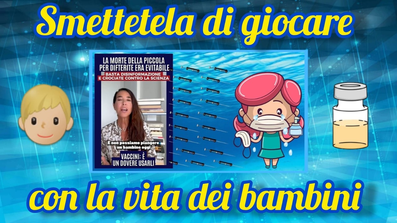 Bambina morta per sospetta difterite, parla Licia Ronzulli!