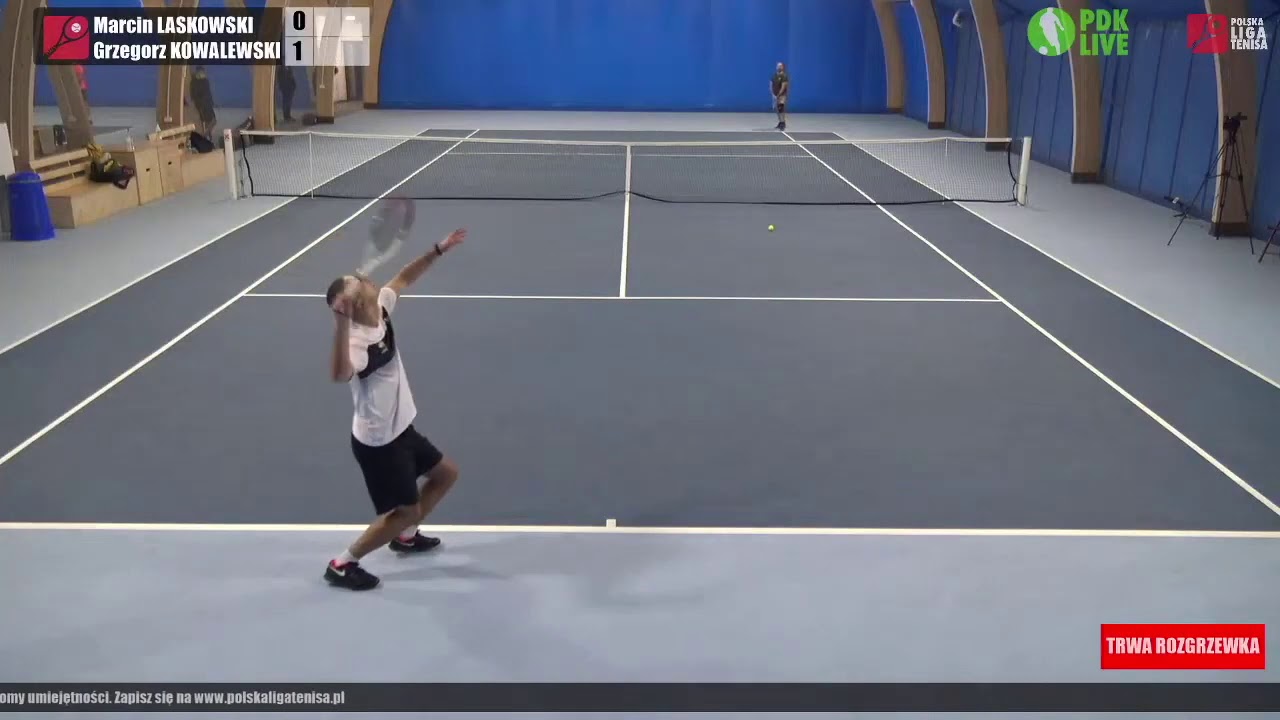Polska Liga Tenisa - Warmia Open 2020: Marcin Laskowski vs. Grzegorz Kowalewski [gr. G]