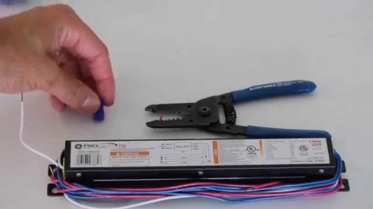 Replacing the Ballast on a Fluorescent Light Fixture