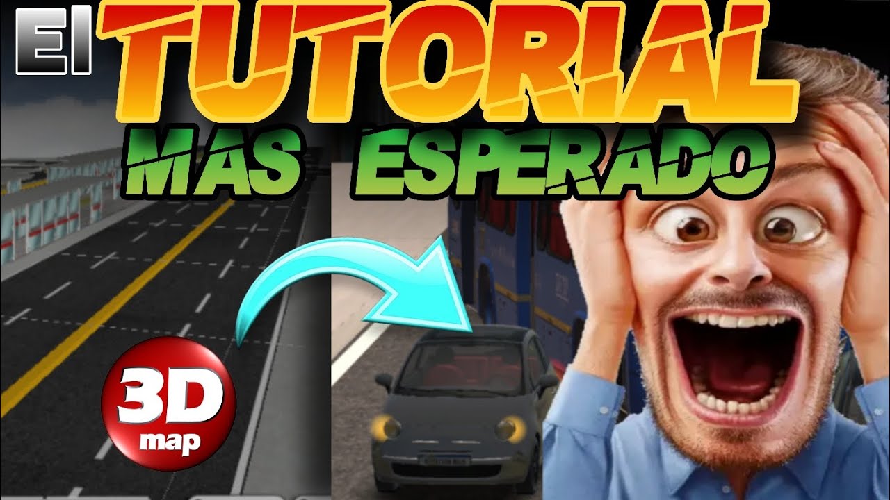 COMO Exportar un MAPA a Prot&oacute;n Bus Simulator desde ANDROID con BLENDER | Tutorial 3DMAP