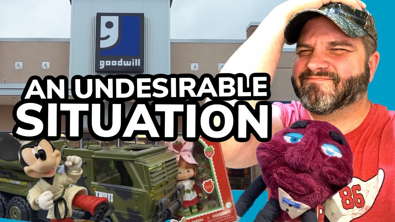 An Undesirable SITUATION at The THRIFT STORE! #thriftwithme #thrifting