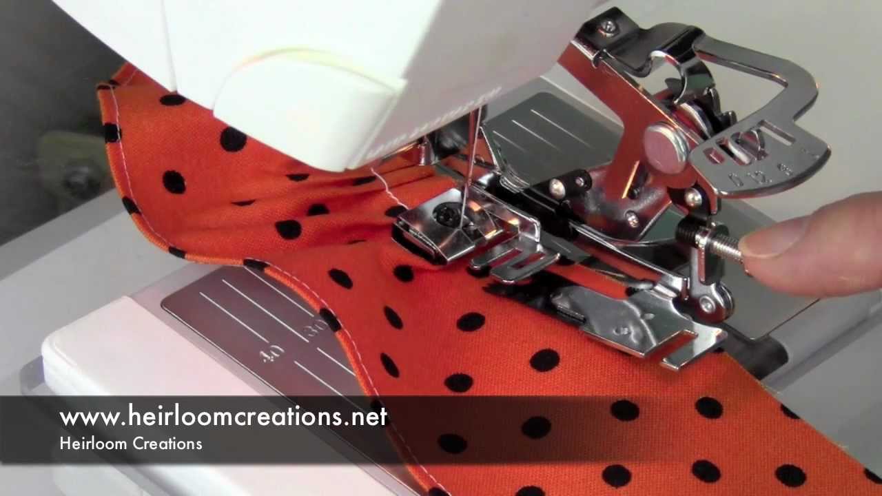 Husqvarna Viking Ruffler Foot