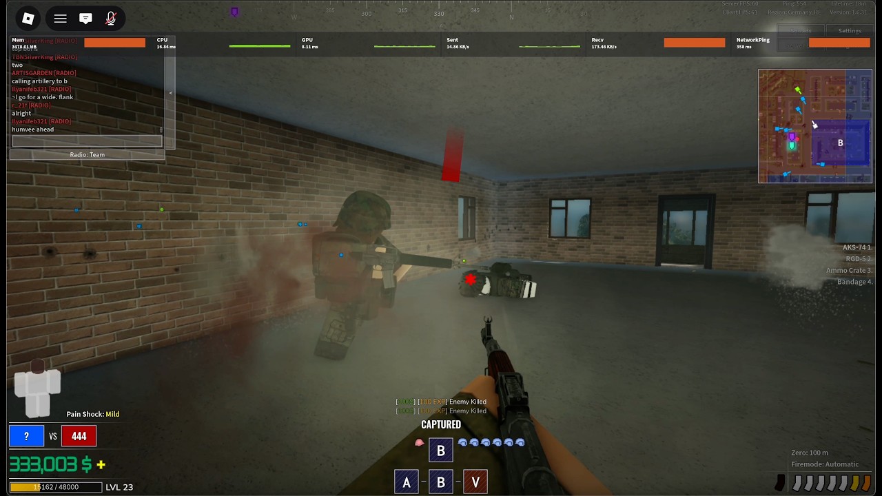 Causing terror in Czech frontlines | Roblox CW