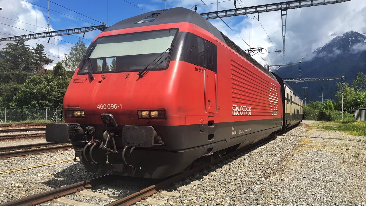 Führerstandsmitfahrt Interlaken Ost - Spiez SBB InterCity