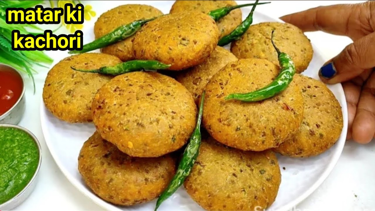 कच्चे मटर और गेहूं के आटे की मसाला कचौरी ऐसे बनाएंगे तो समोसा पकौड़ी भूल जाएंगे l Matar ki kachori 