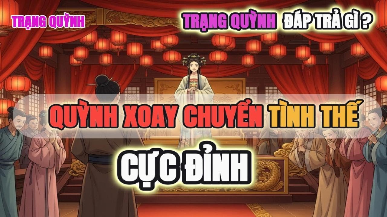 | CHUYỆN CƯỜI NHỨC NÁCH | TRẠNG QUỲNH XOAY CHUYỂN TÌNH THẾ CỰC ĐỈNH | TRUYỆN HAY