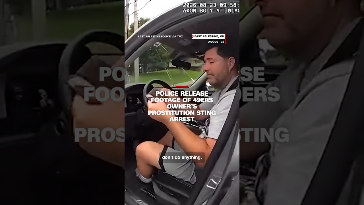 Police release footage of 49ers owner&rsquo;s prostitution sting arrest